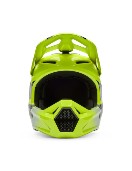 Casque cross enfant FOX 2026 V1 Shield - Jaune Fluo