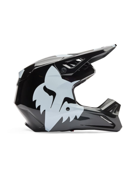 Casque cross enfant FOX 2026 V1 Shield - Noir