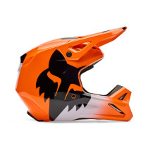 Casque cross enfant FOX 2026 V1 Shield - Orange Fluo
