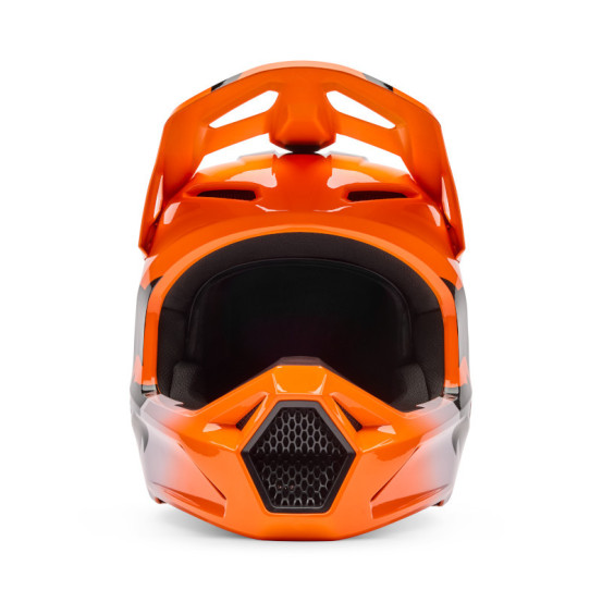 Casque cross enfant FOX 2026 V1 Shield - Orange Fluo
