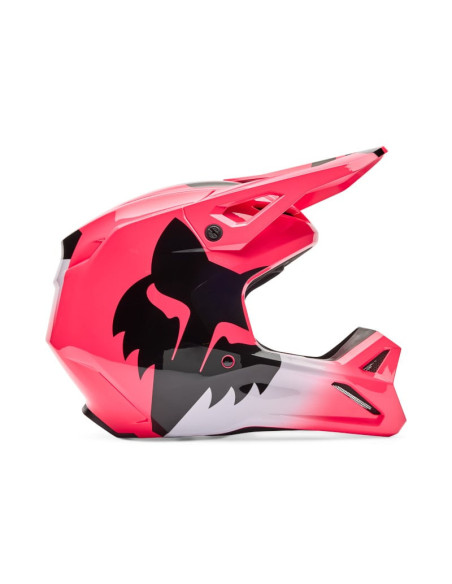 Casque cross enfant FOX 2026 V1 Shield - Rose