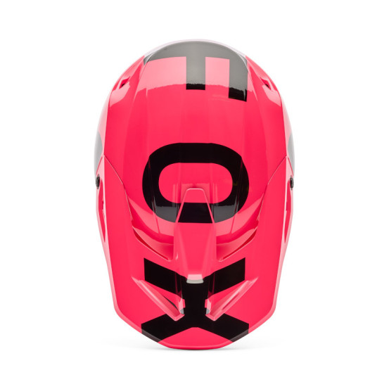 Casque cross enfant FOX 2026 V1 Shield - Rose
