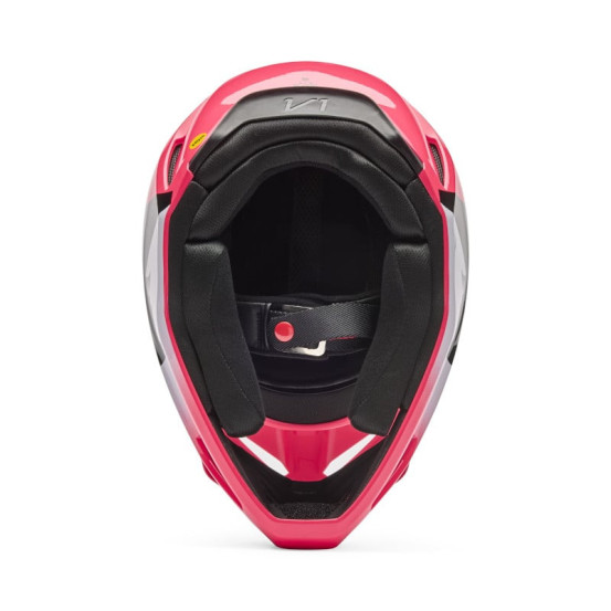 Casque cross enfant FOX 2026 V1 Shield - Rose