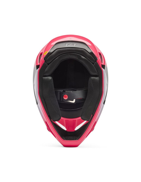 Casque cross enfant FOX 2026 V1 Shield - Rose