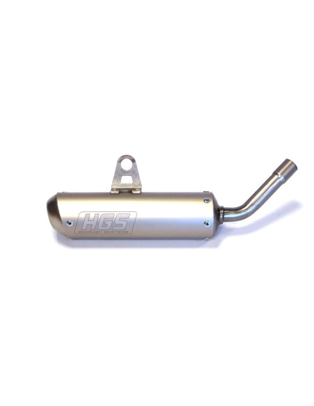 Silencieux alu HGS KTM 65 SX 2016-2021 Husqvarna 65 TC 2016-2021 GasGas 65 MC 2021