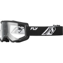 Masque de cross Fly Racing Focus - Noir Blanc