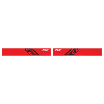 Masque de cross Fly Racing Focus - Rouge Noir 2