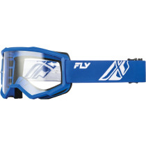 Masque de cross Fly Racing Focus - Bleu Noir