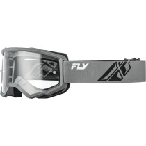 Masque de cross Fly Racing Focus - Gris Noir