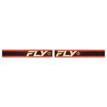 Masque de cross Fly Racing Zone - Noir Rouge ‚cran iridium argent 2