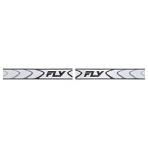 Masque de cross Fly Racing Zone - Blanc Noir ‚cran iridium Vert 2