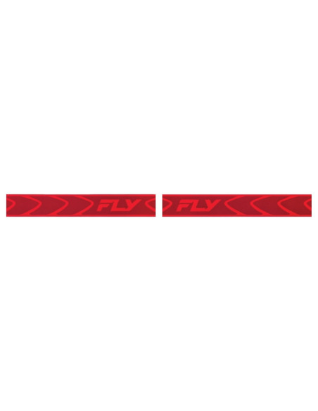 Masque de cross Fly Racing Zone - Rouge Miroir ‚cran fum‚