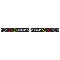 Masque de cross Fly Racing Zone - Noir Blanc ‚cran fum‚ 2