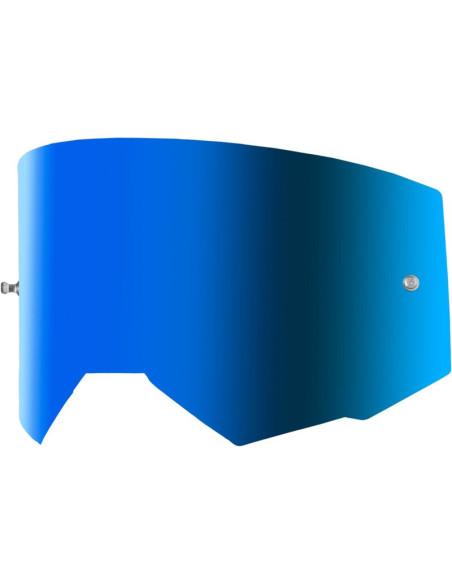cran Fly Racing avec fixation pour tear-off - Bleu Iridium