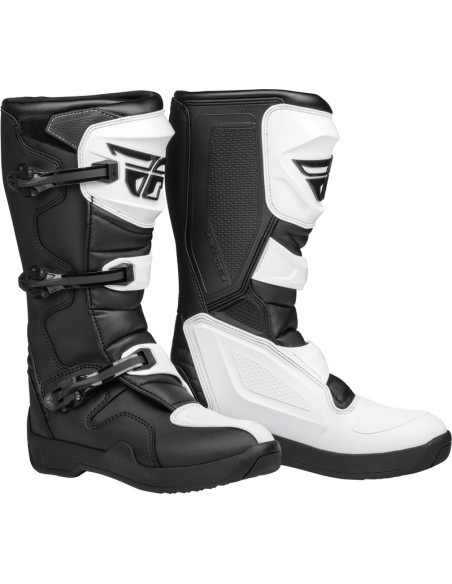 Bottes cross Fly Racing 2026 Maverik LT - Blanc Noir