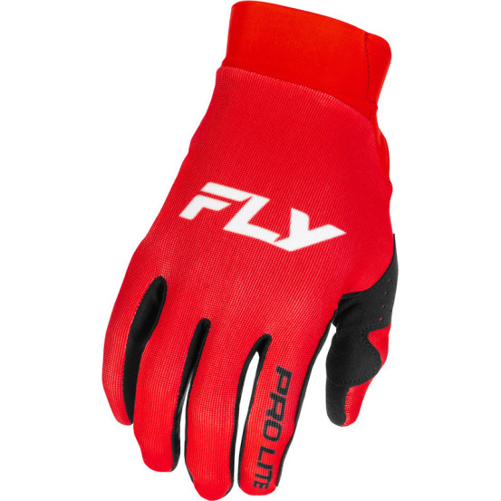 Gants cross Fly Racing 2026 Pro Lite - DBK - Noir Blanc Rouge