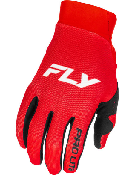 Gants cross Fly Racing 2026 Pro Lite - DBK - Noir Blanc Rouge