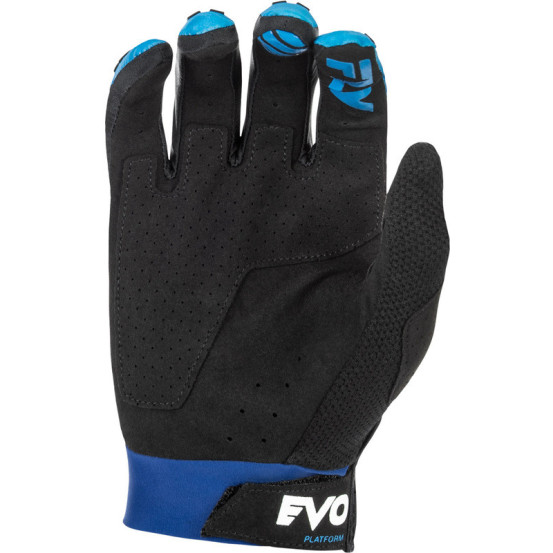 Gants cross Fly Racing 2026 Evolution DST - Bleu Blanc