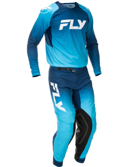 Maillot cross Fly Racing 2026 Evolution DST - Bleu Blanc