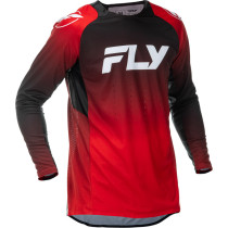 Maillot cross Fly Racing 2026 Evolution DST - Rouge Noir Blanc
