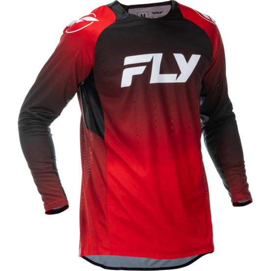 Maillot cross Fly Racing 2026 Evolution DST - Rouge Noir Blanc