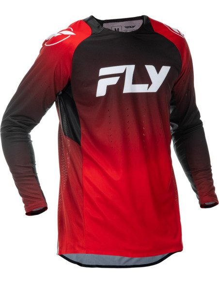 Maillot cross Fly Racing 2026 Evolution DST - Rouge Noir Blanc