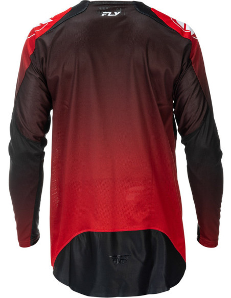 Maillot cross Fly Racing 2026 Evolution DST - Rouge Noir Blanc