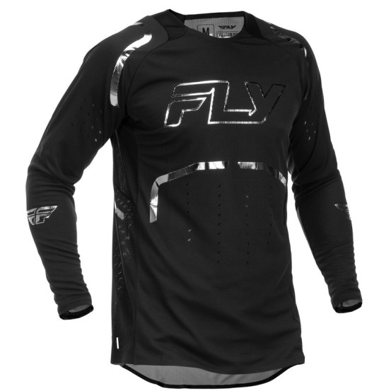 Maillot cross Fly Racing 2026 Evolution DST - Noir Argent