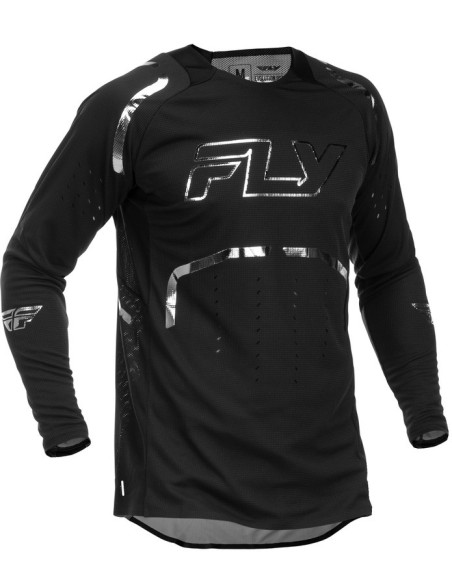 Maillot cross Fly Racing 2026 Evolution DST - Noir Argent