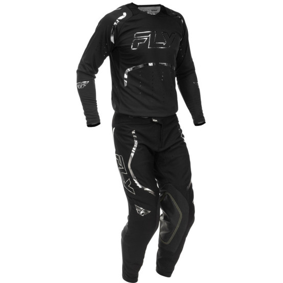Maillot cross Fly Racing 2026 Evolution DST - Noir Argent