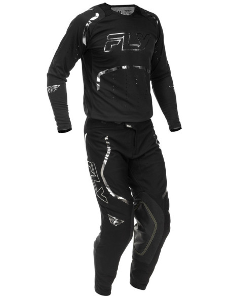 Maillot cross Fly Racing 2026 Evolution DST - Noir Argent