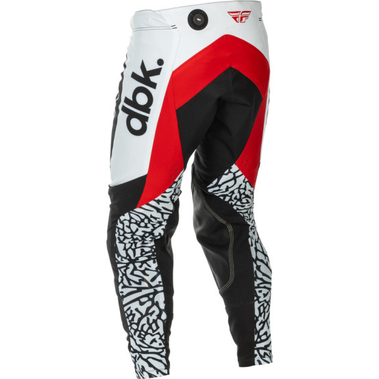 Pantalon cross Fly Racing 2026 Evolution DST - Noir Blanc Rouge