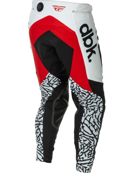 Pantalon cross Fly Racing 2026 Evolution DST - Noir Blanc Rouge