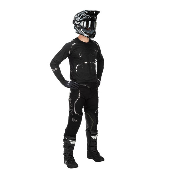 Pantalon cross Fly Racing 2026 Evolution DST - Noir Argent