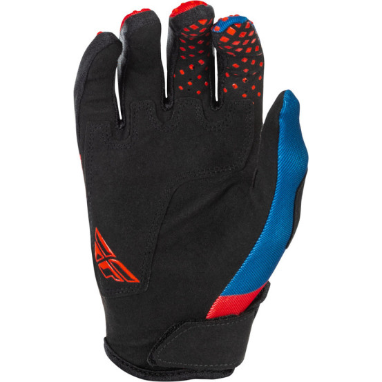Gants cross Fly Racing 2026 Kinetic - Rouge Blanc Bleu