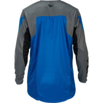 Maillot cross Fly Racing 2026 Kinetic - Bleu Gris Noir 2
