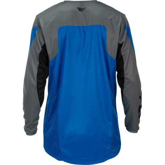 Maillot cross Fly Racing 2026 Kinetic - Bleu Gris Noir