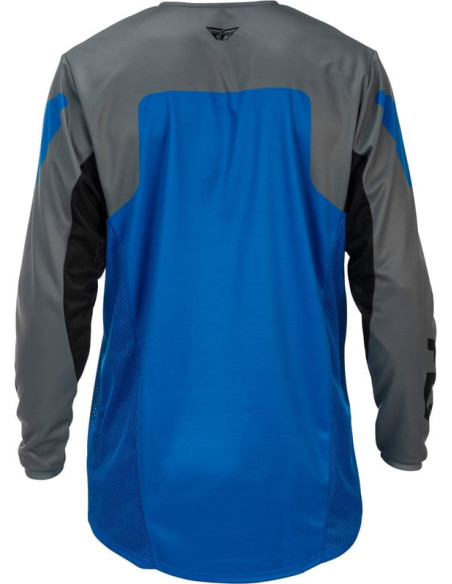 Maillot cross Fly Racing 2026 Kinetic - Bleu Gris Noir