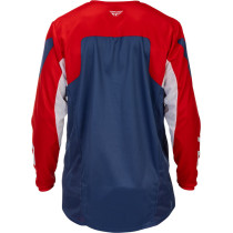 Maillot cross Fly Racing 2026 Kinetic - Rouge Blanc Bleu 2