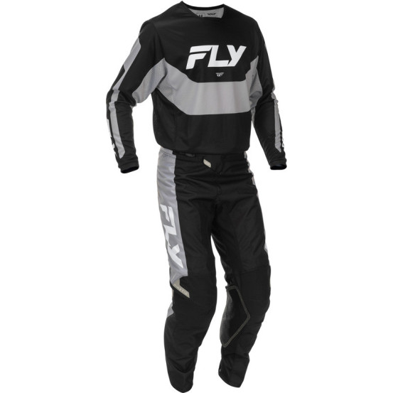 Pantalon cross Fly Racing 2026 Kinetic - Noir Gris