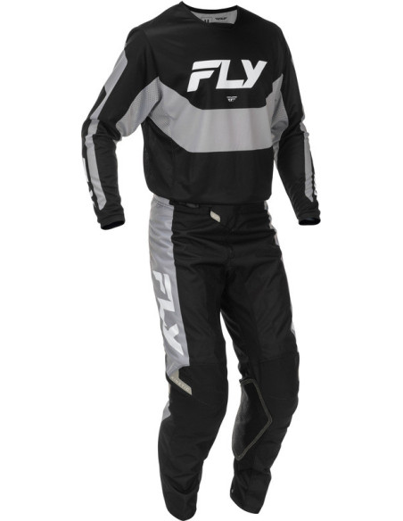 Pantalon cross Fly Racing 2026 Kinetic - Noir Gris