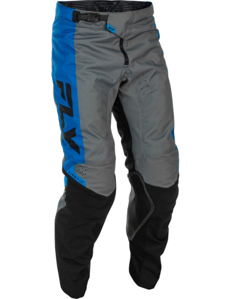 Pantalon cross Fly Racing 2026 Kinetic - Bleu Gris Noir