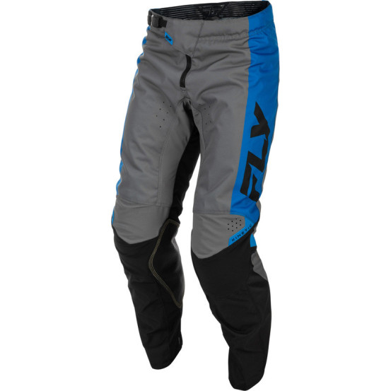 Pantalon cross Fly Racing 2026 Kinetic - Bleu Gris Noir