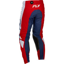 Pantalon cross Fly Racing 2026 Kinetic - Rouge Blanc Bleu 2