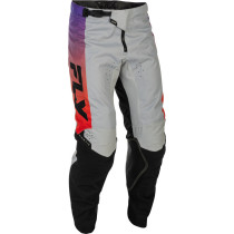Pantalon cross Fly Racing 2026 Kinetic - Gris Rouge Violet Noir