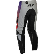 Pantalon cross Fly Racing 2026 Kinetic - Gris Rouge Violet Noir 2