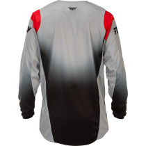 Maillot cross Fly Racing 2026 Kinetic - DBK - Gris Noir Rouge 2