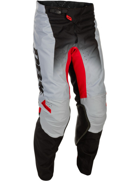 Pantalon cross Fly Racing 2026 Kinetic - DBK - Gris Noir Rouge