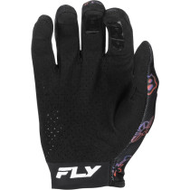 Gants cross Fly Racing 2026 - Lite Outline - Noir Rouge Violet 2