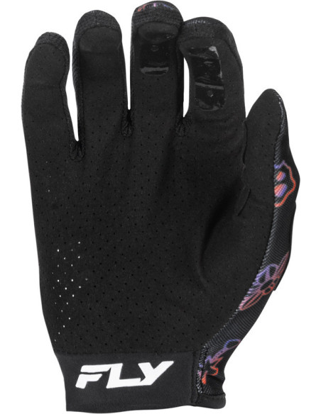 Gants cross Fly Racing 2026 - Lite Outline - Noir Rouge Violet